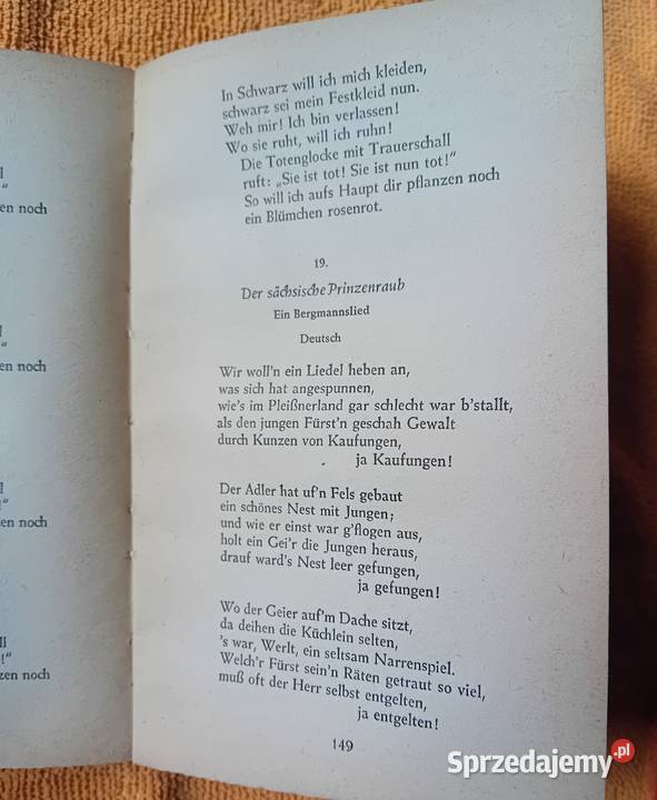 Johann Gottfried Herer Stimmender Voelker in wielkopolskie Koźminek