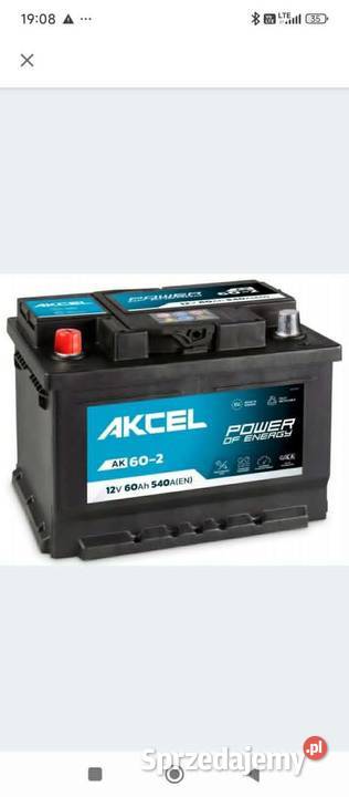 Akumulatory samochodowe 12V Exide Hart AKCEL 3 osobowe