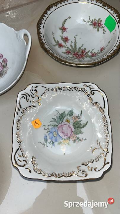 Porcelanowa miseczka Bez sygnatury Biała Gdańsk sprzedam