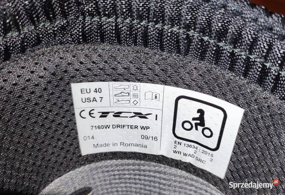 TCX 7160W Drifter WP Buty Motocyklowe Na Cross Gdańsk