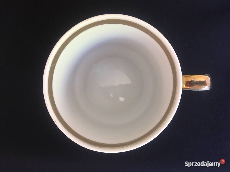PRL stara filiżanka Chodzież Kołobrzeg