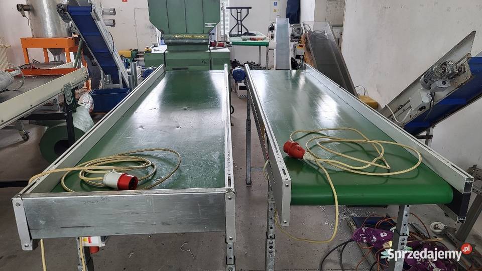 Taśmociąg prosty przenosnik taśmowy 260 x 60 3