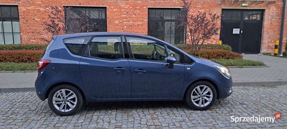 Opel Meriva 14 120 Turbo PDC Euro 6 niebieski