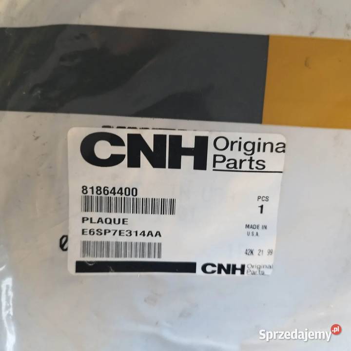 Tarcza sprzegła 81864400 ciagnik case mxu maxxum sprzedam