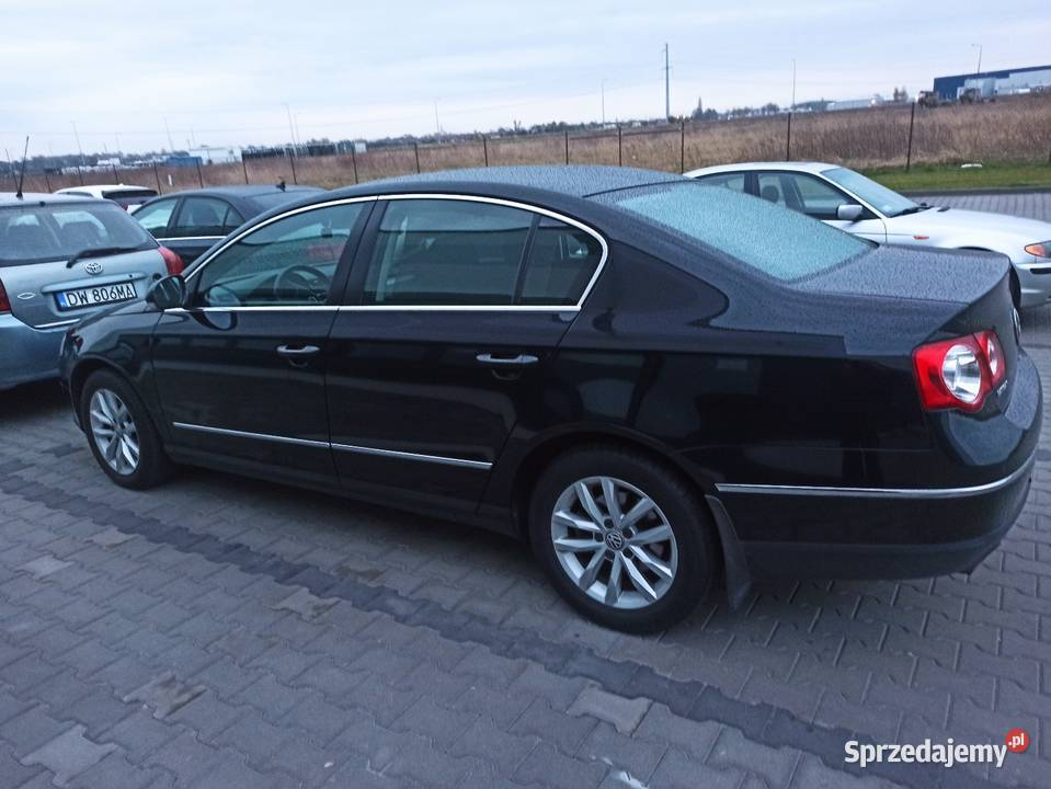 Volkswagen passat b 6 zadbany środek benzyna benzyna Wrocław