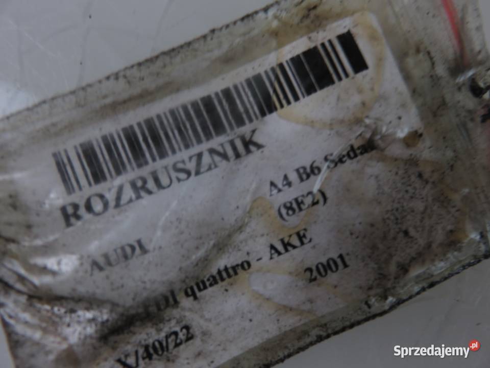 ROZRUSZNIK AUDI A4 B6 25 TDI