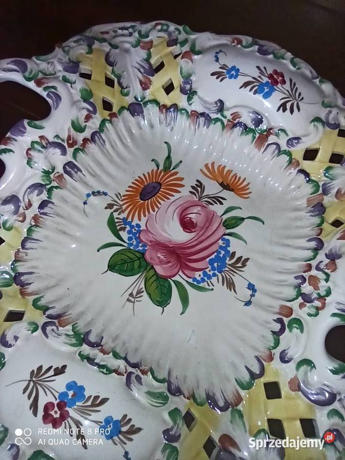 Bajeczna patera ręcznie malowana Made in Italy Gdańsk