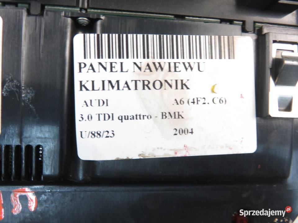 KLIMATRONIK AUDI A6 4F2 C6 4F1820043H