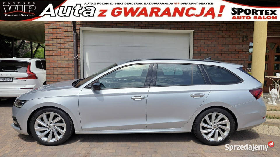 koda Octavia 20 TDI 150 DSG STYLEpakiet Salon srebrny Aleksandrów Łódzki