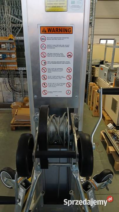 Podnośnik towarowy 2020 produkcji 2020 wyprzedaż wielkopolskie