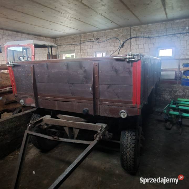 Przyczepa d44 sztywna zajestrowana Jaświły