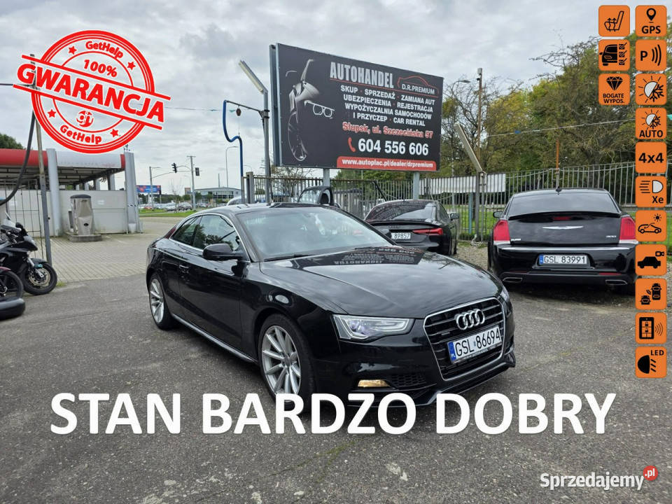 Audi A5 20 TFSI 230 SLine Quattro Panorama Skóra szyberdach Słupsk