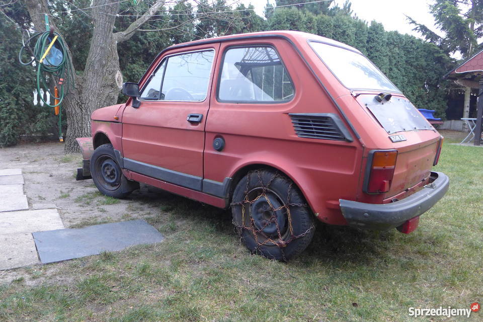 Fiat 126p pług śnieżny silnik skrzynia biegów w łódzkie Łódź