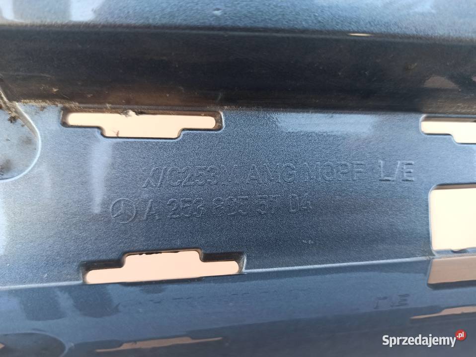 MERCEDES GLC W253 AMG LIFT DOKŁADKA ZDERZAK Bieleń