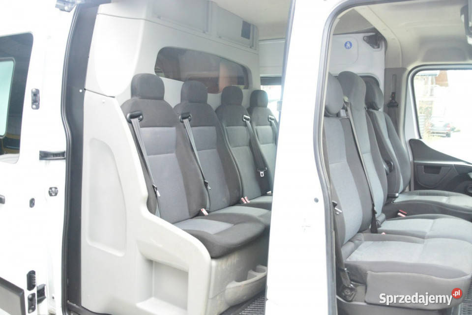 Renault Master 7 osobowy brygadówka doka pełna 130KM Warszawa
