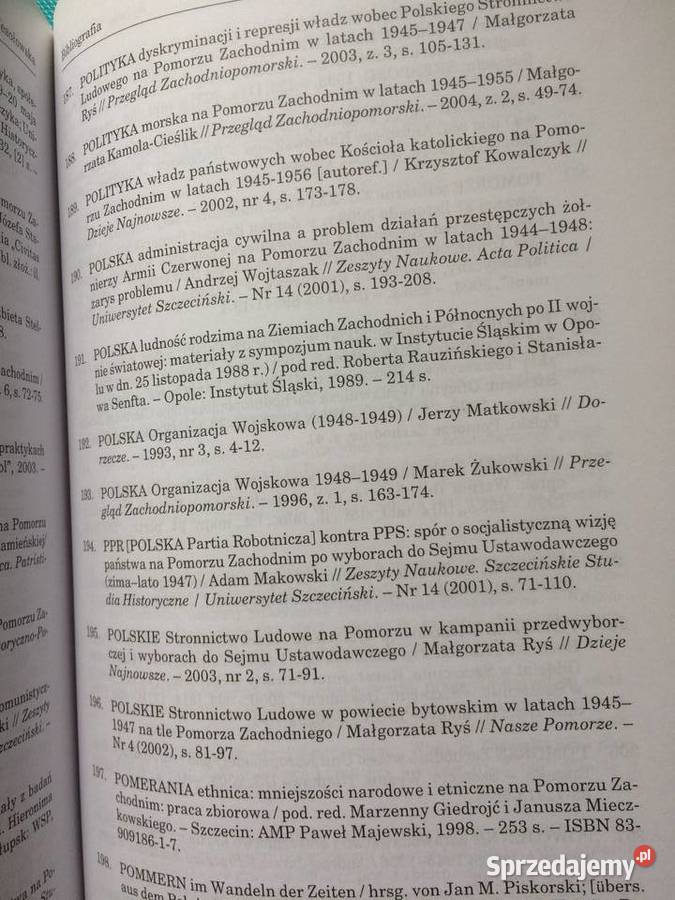 3486 Pomorze Zachodnie W Latach 1945 2005 Szczecin