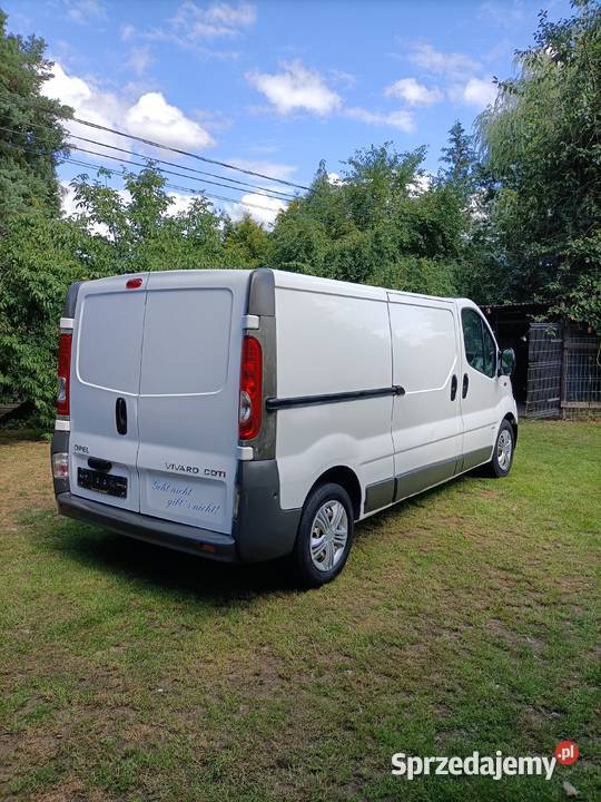 OPEL VIVARO 20 CDTI LONG klimatyzacja EURO5 biały lubuskie