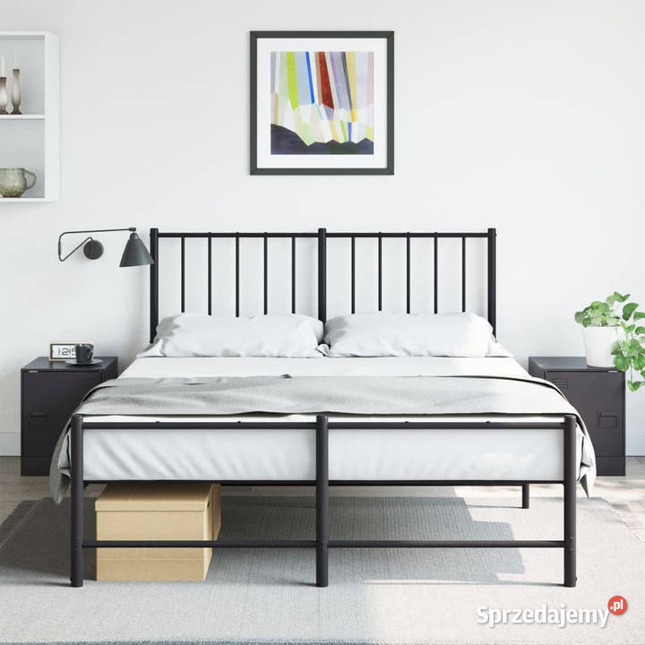 Szafki nocne 2 czarne 345x39x44 stal WM841608 mazowieckie Warszawa