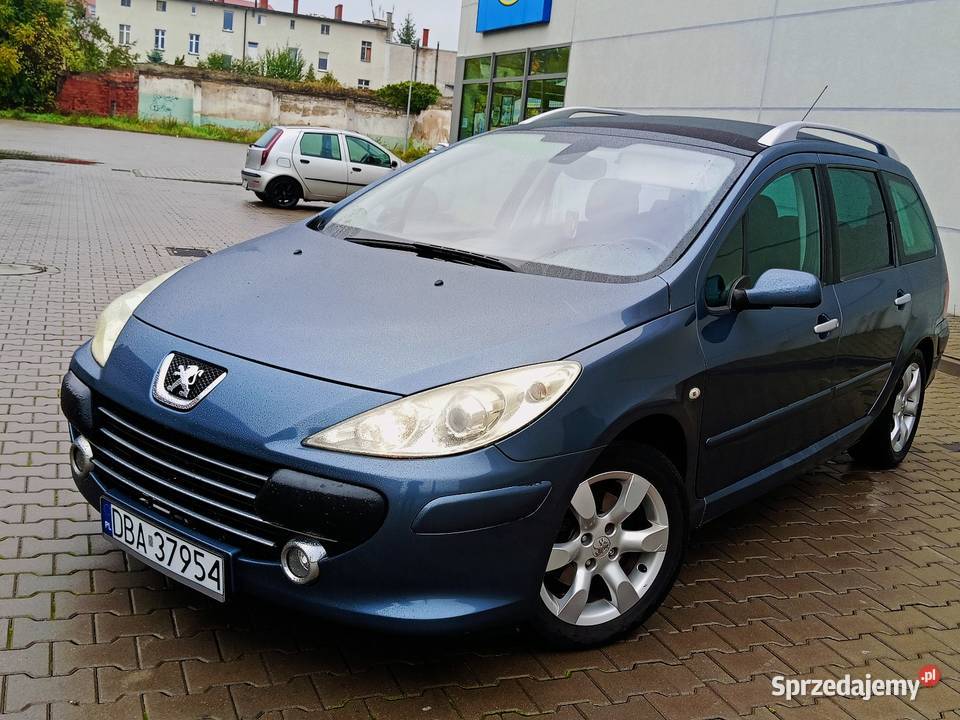 Peugeot 307 SW 16 16V BenzynaPanoramaStan OKAZJA 307 dolnośląskie Wałbrzych
