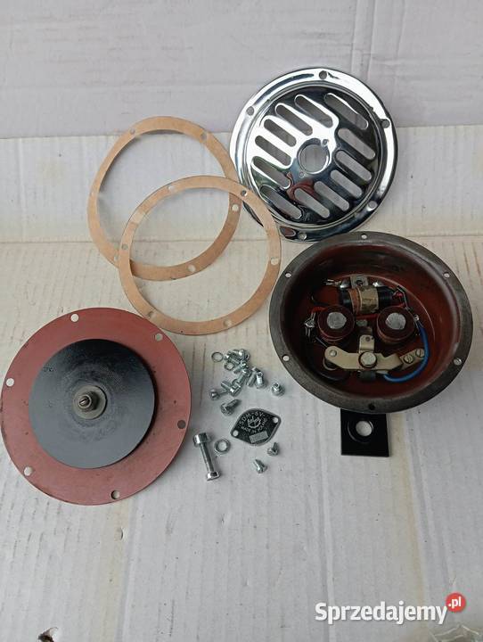 SYGNAŁ KLAKSON BELMA 6V JUNAK SHL CHROM Klaksony Niemodlin