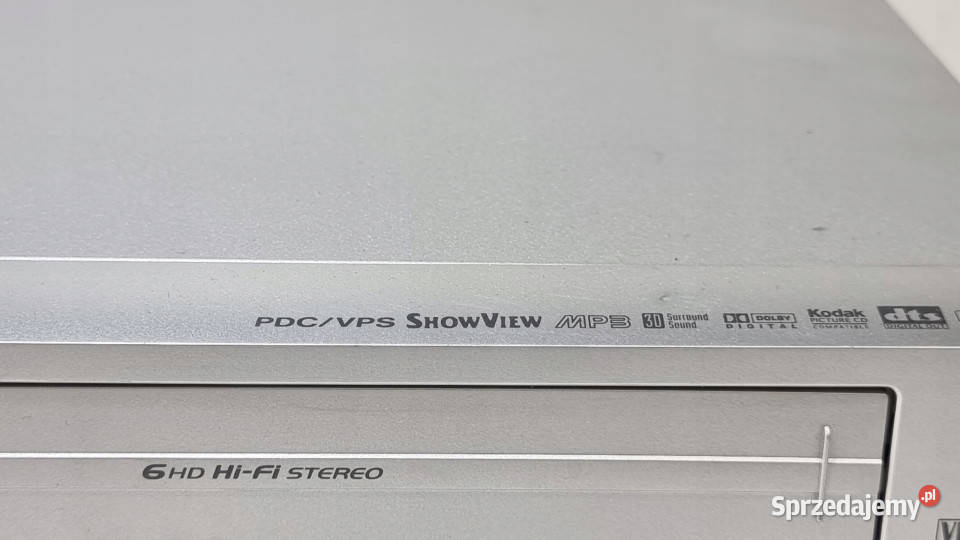 TCM 6 głowic Video magnetowid VHS DVD wielkopolskie Międzychód sprzedam