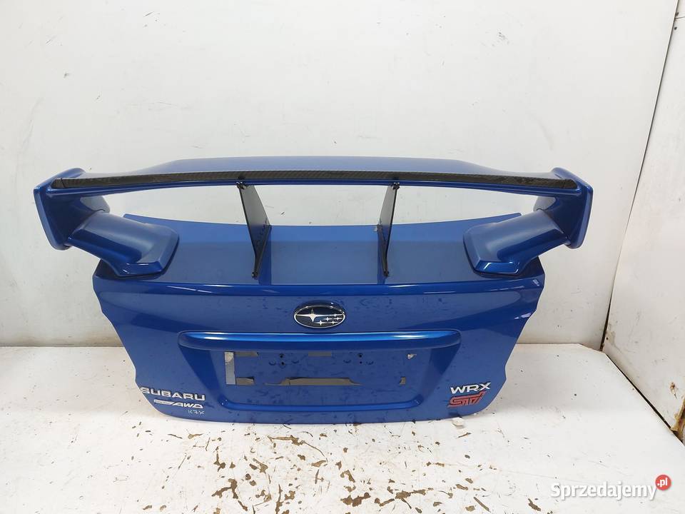 Subaru WRX STI 2015r klapa pokrywa spojler Klapy bagażnika dolnośląskie