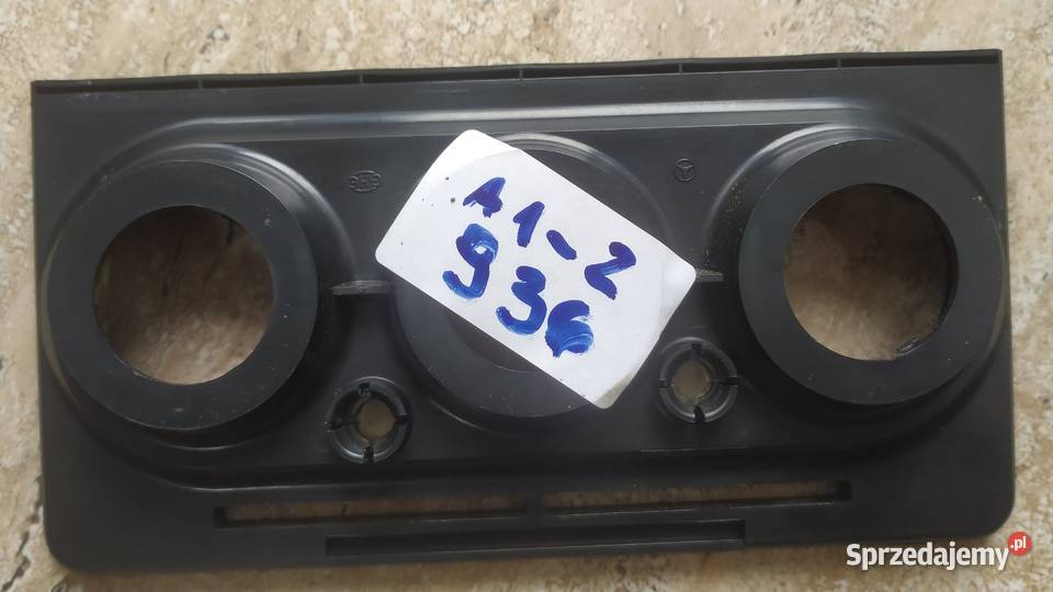 Mercedes W123 Panel nawiewu ogrzewania 2 suwaki Łagiewniki