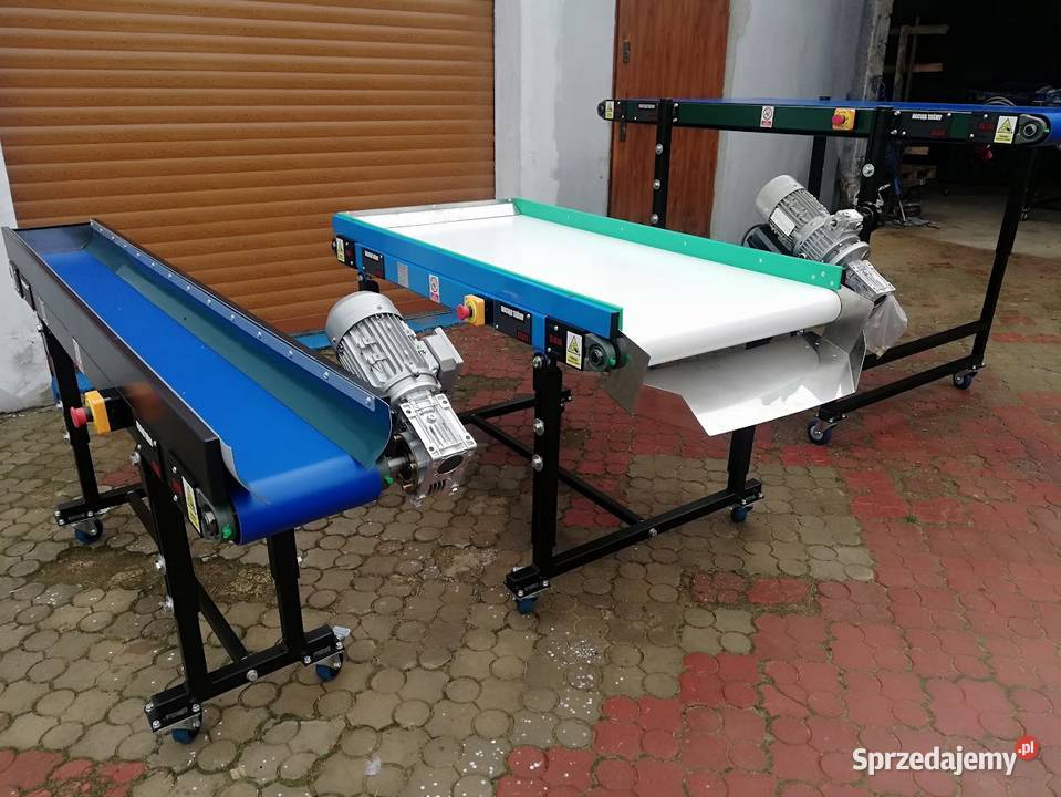 Przenośnik taśmowy taśmociąg prosty łamany LZ Łowicz