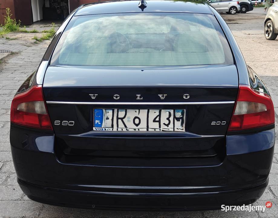 Volvo S80 20D 136 2008 SUMMUM świeżo serwisie Radom