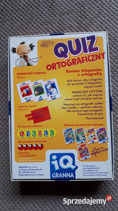 QUIZ ortograficzny Kraków
