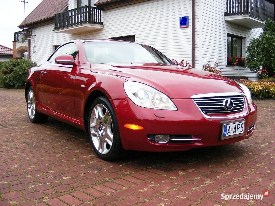 Lexus SC SC430 mały przebieg V8286 unikalna Rok produkcji 2008 sprzedam