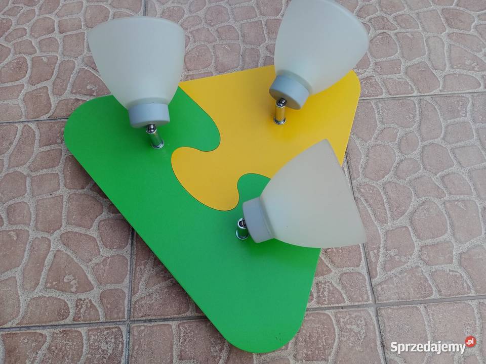 Lampa sufitowa pokój dziecięcy 3x E27 Żórawina