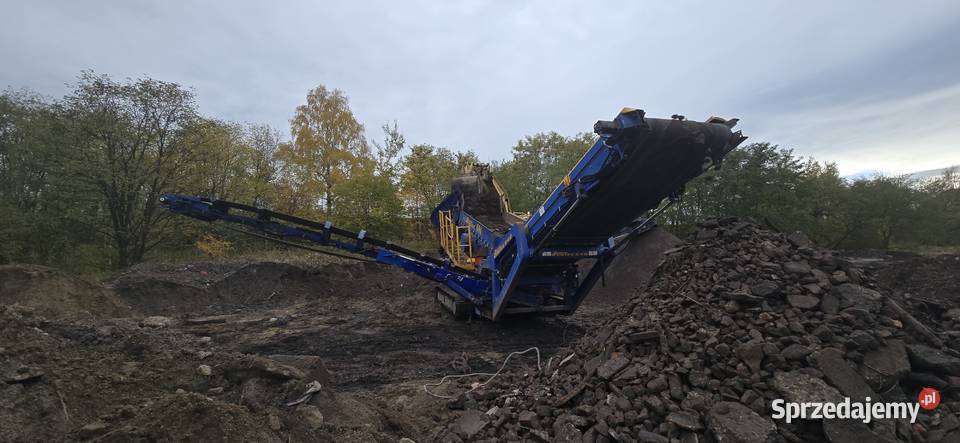 Przesiewacz sortownik Fintec 640 scalper Sandvik śląskie Trachy