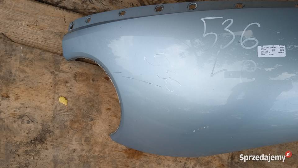 VW BEETLE I BŁOTNIK PRZÓD LEWY LB5Q Zbierkowo