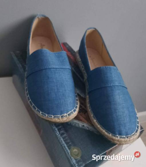 Baleriny niebieskie rozmiar 34 6 21cm lubelskie Opole Lubelskie sprzedam