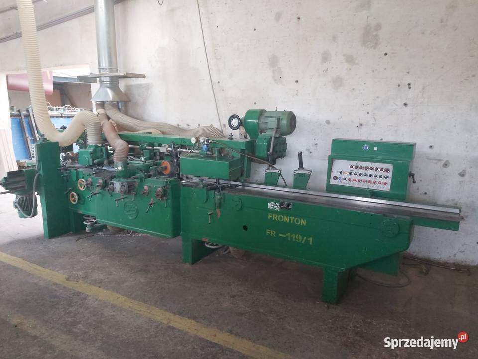 Strugarka 4 stronna weinig mało używana 7 Wierzchowisko