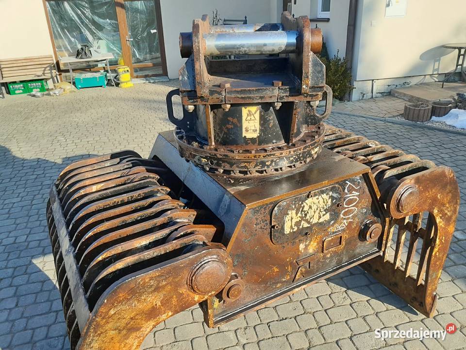 Chwytak hydrauliczny na 2 siłownikach obrotowy Maków Podhalański