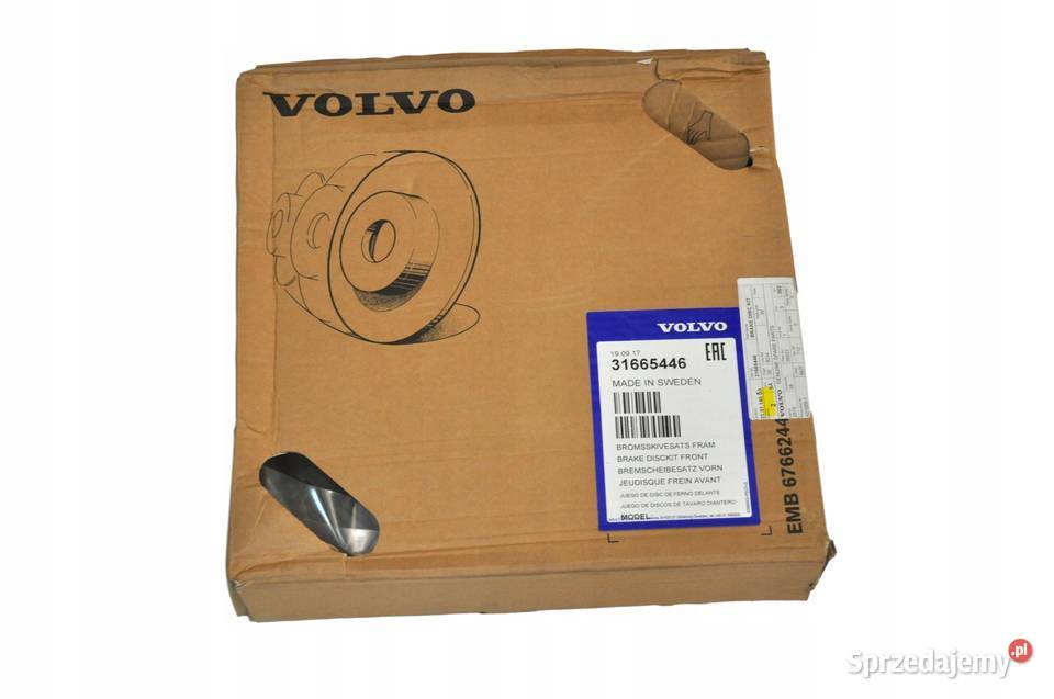 VOLVO S90 V90 XC90 tarcze hamulcowe przod 2 OE Motoryzacja Bielany Wrocławskie sprzedam