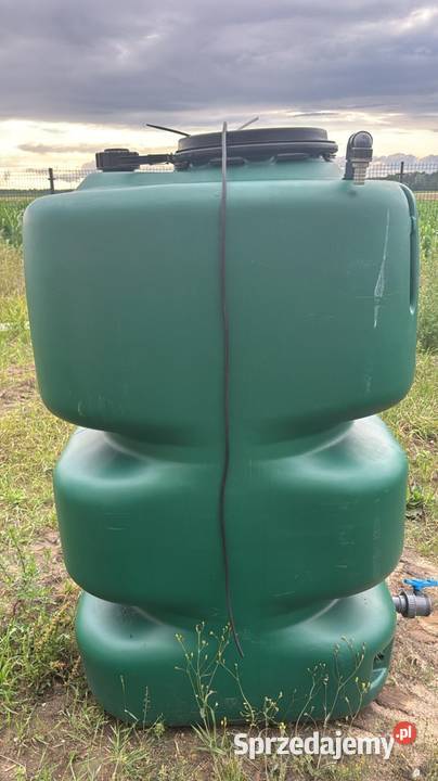 Zbiornik na wodę deszczówkę lubelskie Wólka Krzymowska