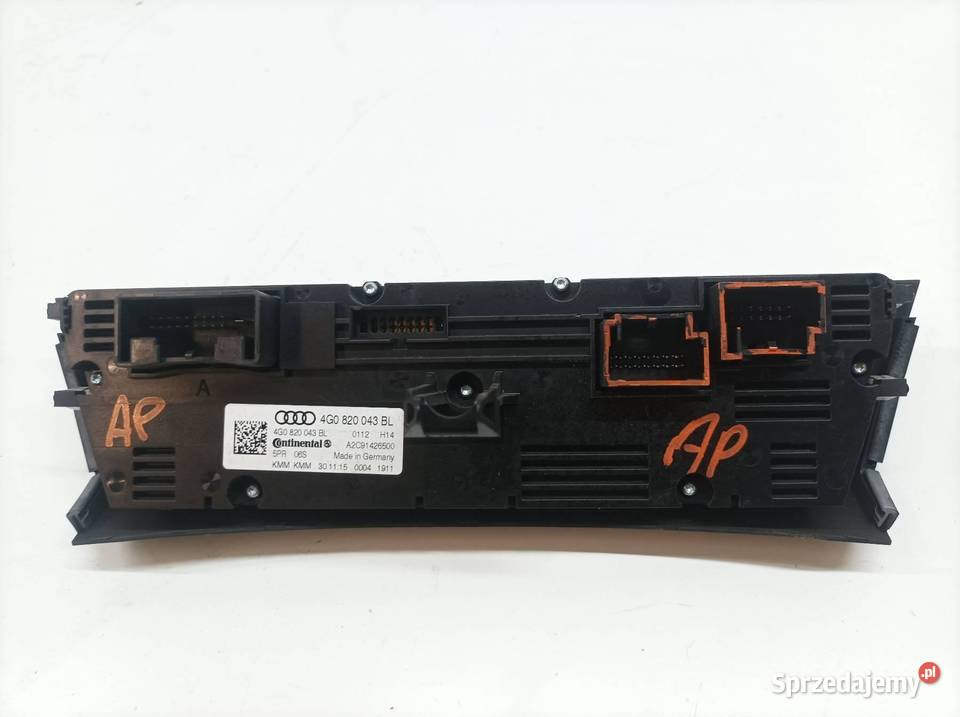 PANEL NAWIEWU 4G0820043BL Audi A7 I 20102018 4G świętokrzyskie