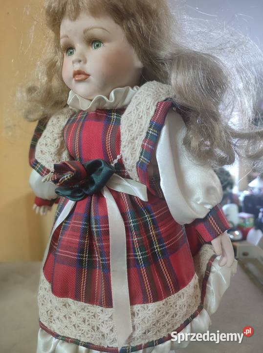 Lalka porcelanowa Leonardo collecion Łagiewniki