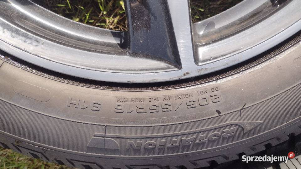 Koła opony zimowe 20555R16 z 2024r na alufelgach Częstochowa sprzedam