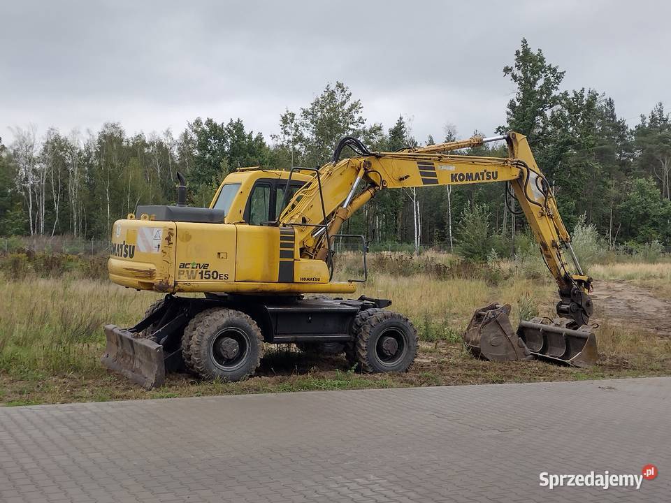 Koparka kołowa KOMATSU PW 150ES 1999 nie Zgierz