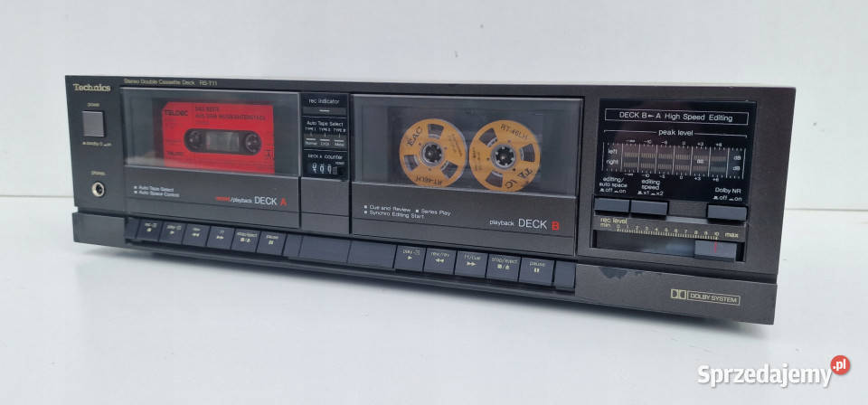 Magnetofon catette deck Technics RS T11 Elektronika Międzychód