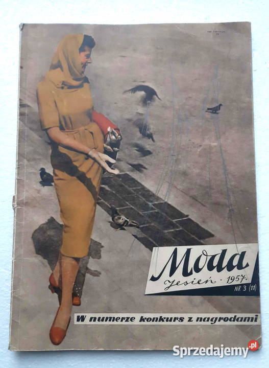 Moda Jesień 1957r żurnal PRLu Łódź sprzedam