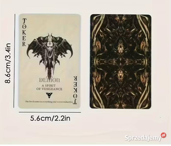 Kolekcjonerski karty do gry z serii Demon Eye 2