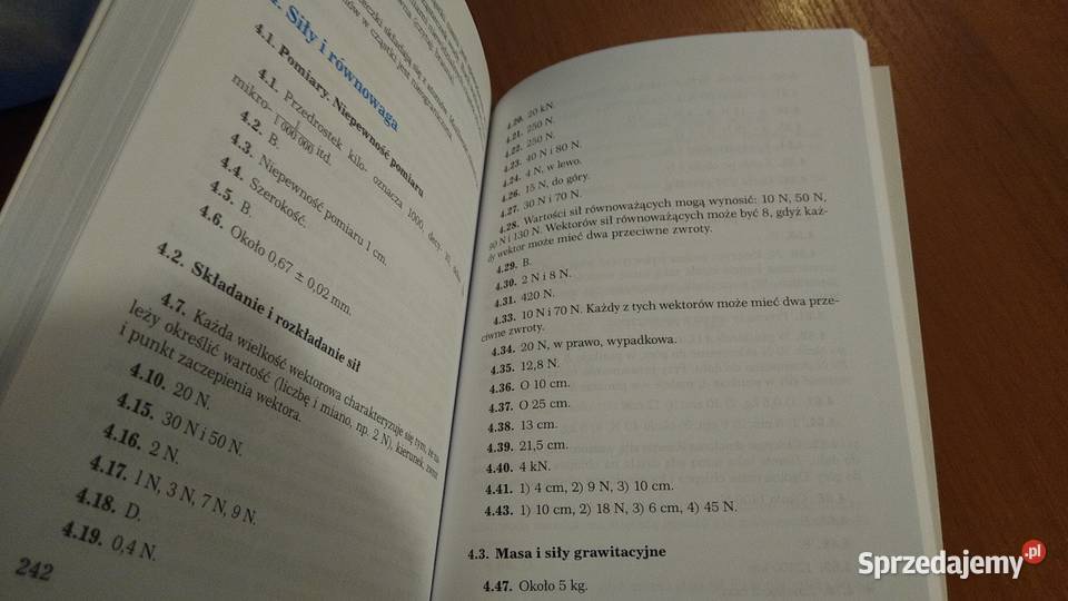 Fizyka zbiór zadań klasy 13 Gimnazjum Romuald Gdańsk