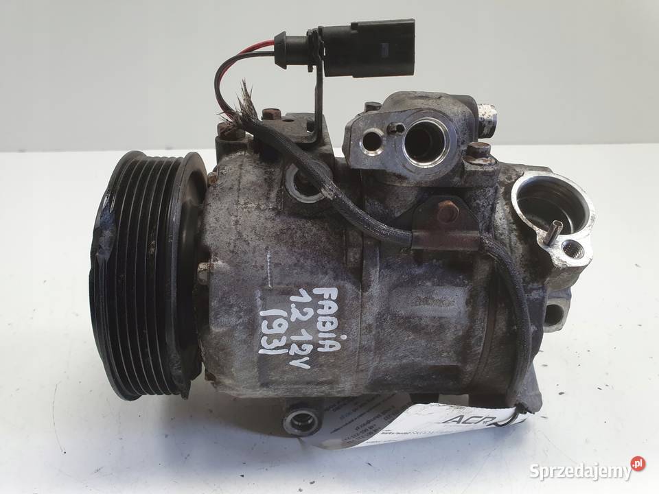 SPRĘŻARKA KLIMATYZACJI Skoda Fabia I 12 12V Rudka