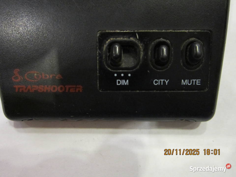 Wykrywacz radarów COBRA RD3120 Trapshooter Radar mazowieckie Warszawa sprzedam