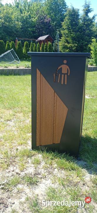 Kosz na śmieci parkowy Sonina